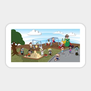 The Playground Sticker